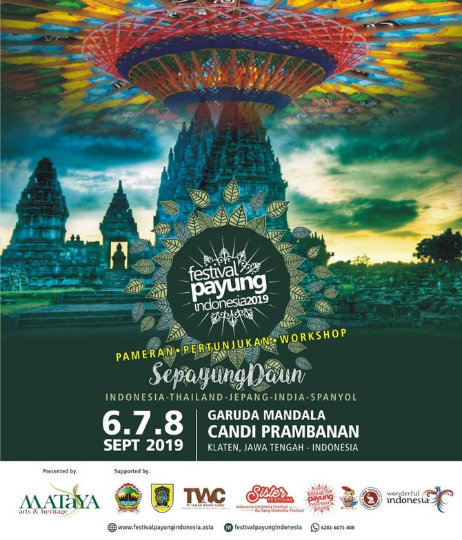 Festival Payung Candi Prambanan
